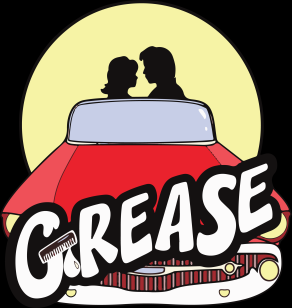 Logo musicalu 'Grease'